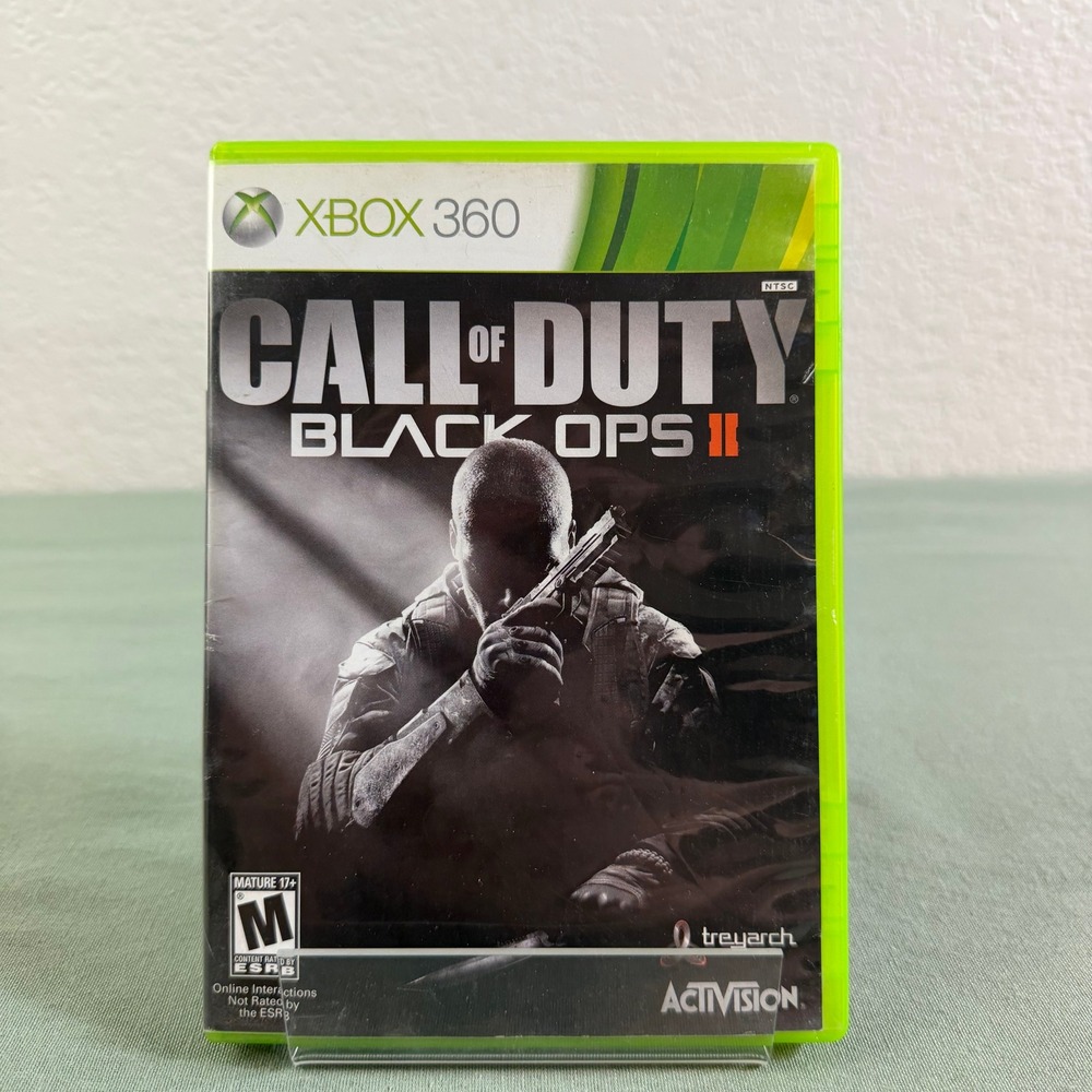 Call of Duty Black Ops II Xbox 360 Case and Manual Only No Game